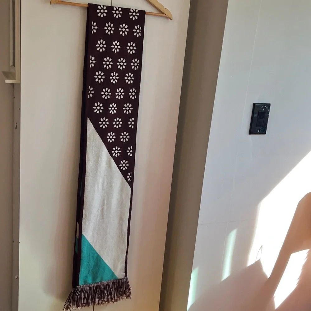 Free People Movement Big League Reversible Scarf in Mahogany NWT